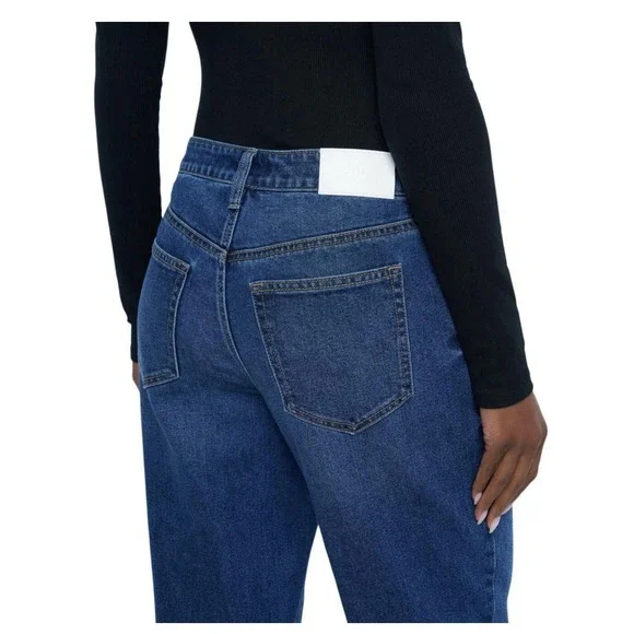 Edited Remi Bader Jeans Womens 8 Loose Straight Leg High Rise Stretch Comfort - Picture 11 of 16